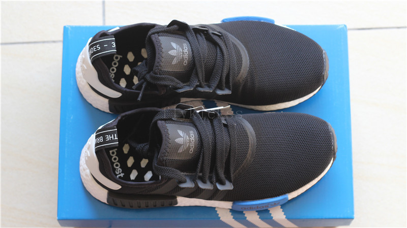 Real Boost Adidas NMD R1 PK Black and Blue